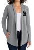 Picture of Women's Pawprint Embroidered Interlock Cardigan